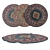 Round Rug Set: Versatile Carpets 3D model small image 1