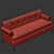 Grane Sofa: Timeless Elegance for Your Home 3D model small image 2