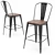 Vintage Bar Table and Stools 3D model small image 4