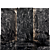 Elegant Oscuro Mist Granite Slabs 3D model small image 2