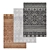 Luxury Carpets Set 2219 3D model small image 1