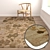Title: Luxury Textured Carpet Set 3D model small image 5
