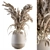 Pampas Dream - Dried Plant Bouquet 3D model small image 1