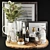 Exquisite Beauty Decor Set 3D model small image 1