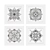 Mystic Mandalas Set 3D model small image 3