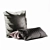 Luxury Pillow Set for Ultimate Comfort 3D model small image 1