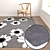 High-Quality Carpet Set: 3D Textured Mats 3D model small image 5