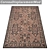 Luxury Textured Carpets Set 3D model small image 4