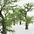  Majestic White Oak Tree - 7 Varieties 3D model small image 3