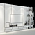 Minimalist TV Shelf: 0296 3D model small image 3