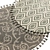 Polygon Round Carpet 20 3D model small image 2