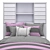 Modern Bed with Dual Color Options 3D model small image 5