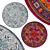 Elegant Circle Rugs | No. 132 3D model small image 1