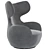 Carbon Swivel Chair 3D model small image 1