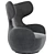 Carbon Swivel Chair 3D model small image 4