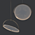 Kepler Suspension Lamp: Elegant Illumination 3D model small image 1