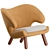 Modern Scandinavian Design Pelican Chair 3D model small image 1
