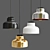 Modern Metal Bar Pendant Light 3D model small image 1