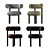 Tom Dixon Fabric Chair 3D model small image 2