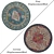 Round Rug Set: 6 Carpets 3D model small image 2