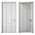 Sleek 3D Door Design 3D model small image 2