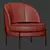 Elegant Eef Armchair 3D model small image 4