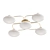 Elegant Champignon 5-Light Flushmount 3D model small image 1