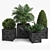 Panel Planter Blooms 3D model small image 1