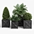 Panel Planter Blooms 3D model small image 3