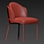 Modern Alicante Dining Chair 3D model small image 4