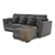 Comfortable and Stylish Malta 1 DU Sofa 3D model small image 3