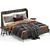 Ikea Tufjord Upholstered: Modern Elegance for Your Bedroom 3D model small image 19