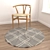 Round Carpets Set: Versatile and Detailed 3D model small image 4