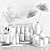 True Botanicals Bathroom Set 3D model small image 3