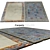 Stylish Interior Carpets 3D model small image 1