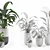 PBR-configured Indoor Plant Set 3D model small image 2