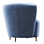 Sleek Eichholtz Khan Armchair 3D model small image 4