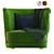 Elegant Vinita Sofa: Luxurious & Stylish 3D model small image 1