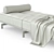 Erik Jorgensen Delphi Daybed: Modern Comfort and Style 3D model small image 5