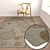 Luxury Textured Carpet Set 3D model small image 5