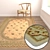 Luxury Set of 3 High-Quality Carpets 3D model small image 5