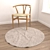 Round Carpets Set 188: Versatile Rug Collection for V-Ray and Corona 3D model small image 4