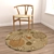 Round Carpets Set: Versatile and Realistic 3D model small image 4