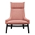 Modern Wendelbo Armchair 3D model small image 2