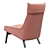 Modern Wendelbo Armchair 3D model small image 4