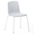 Aavo Upholstered Stackable Chair: Versatile Elegance 3D model small image 3