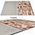 Luxurious Home Decor Rugs 3D model small image 1