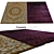 Elegant Interior Carpets 3D model small image 1