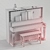 Vintage Piano Decor Set 3D model small image 9