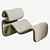 Sleek and Stylish Etcetera Chair 3D model small image 1